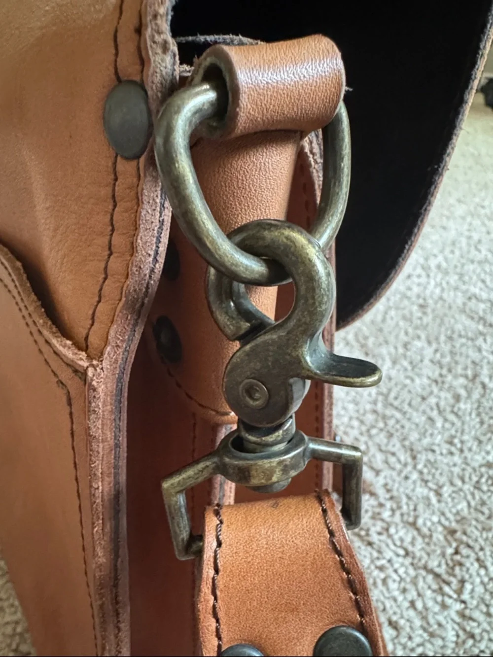 Buffalo Jackson Full Grain Cow Leather Briefcase for Men | Denver